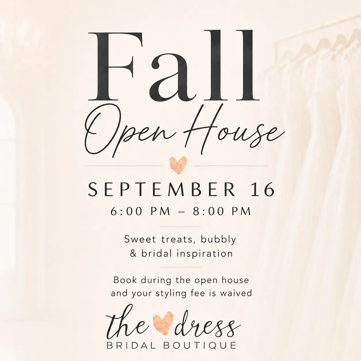 Fall Open House
