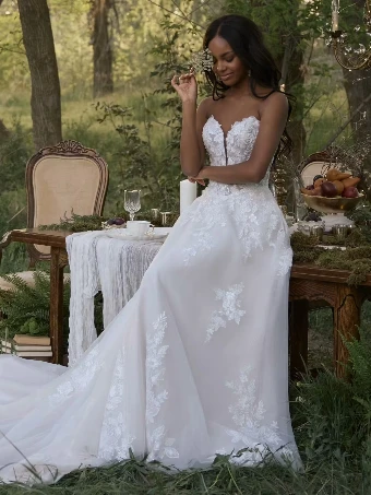 Rebecca Ingram Bernadine #15 All Ivory thumbnail