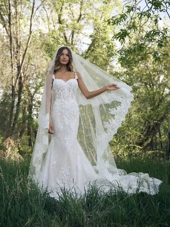 Rebecca Ingram Esmeralda Lane #0 All Ivory/Ivory Illusion thumbnail
