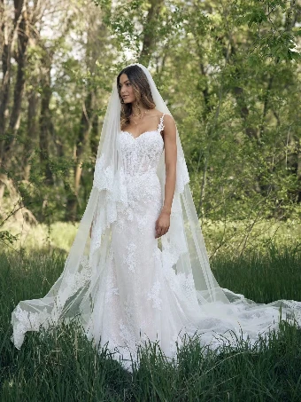 Rebecca Ingram Esmeralda Lane #3 All Ivory/Ivory Illusion thumbnail