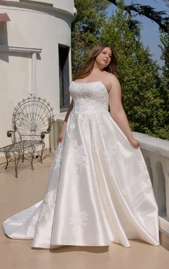 Essense of Australia D4407+ #0 Ivory thumbnail