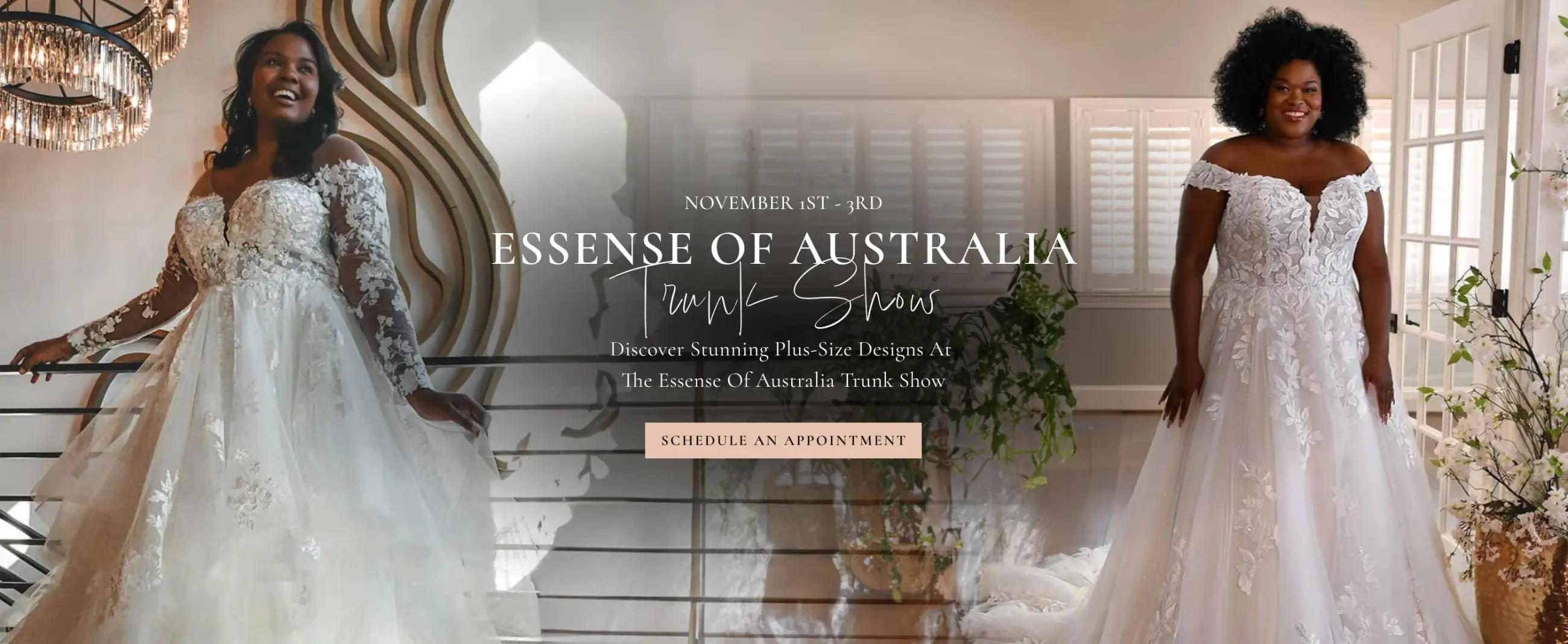 essense of australia trunk show banner