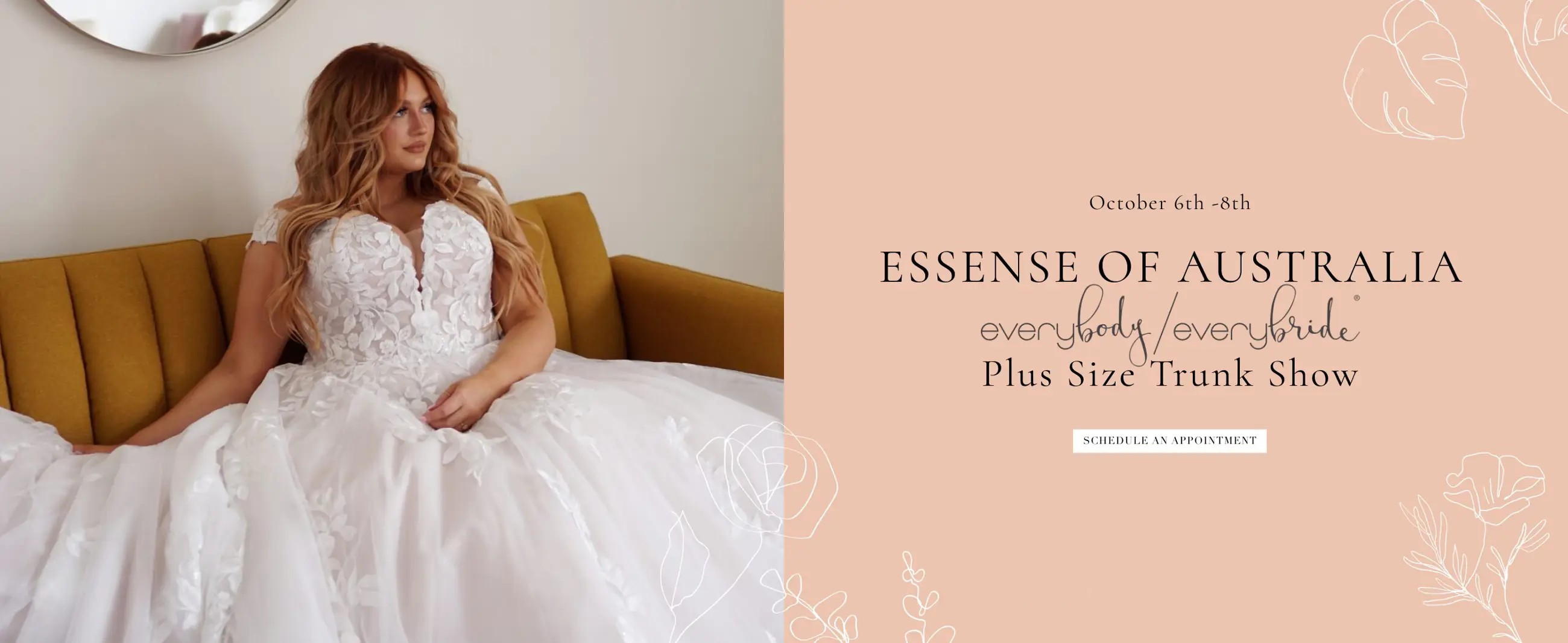 Essense of Australia Every Body Every Bride Plus Size Trunk Show