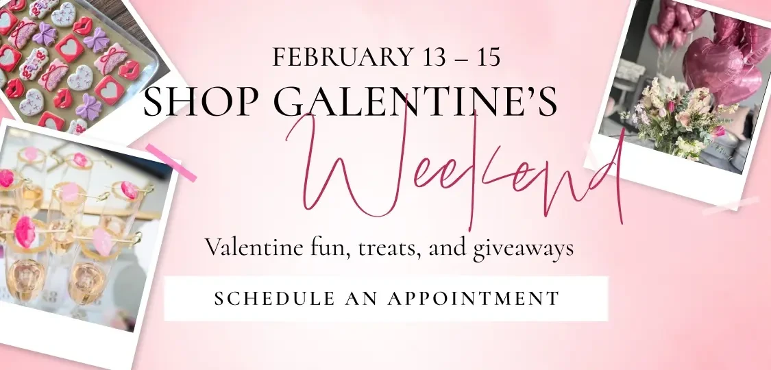 galentines day banner 2026 february