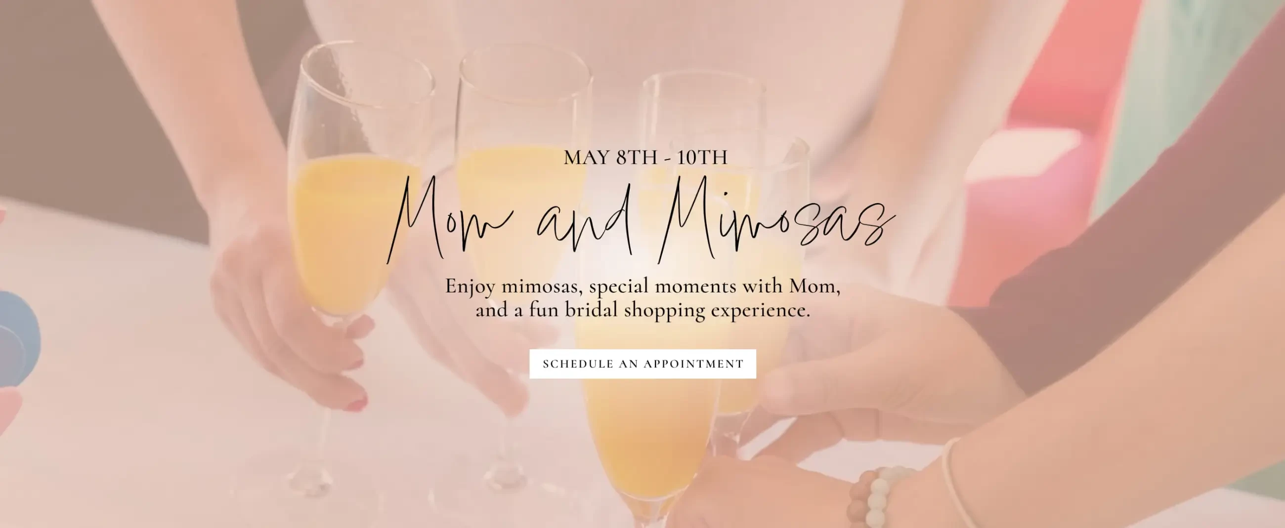 Mom and Mimosas Banner for Desktop
