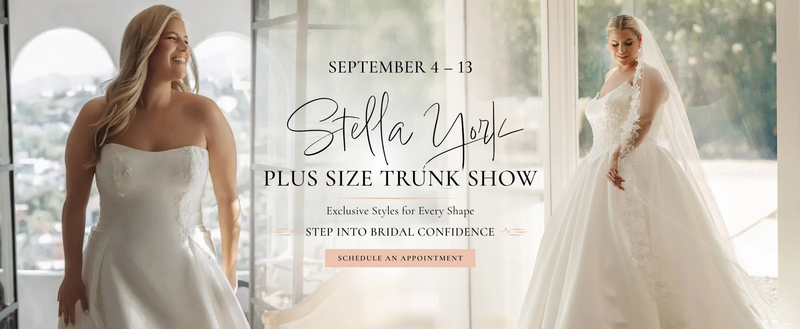 Stella York Plus Size Trunk Show