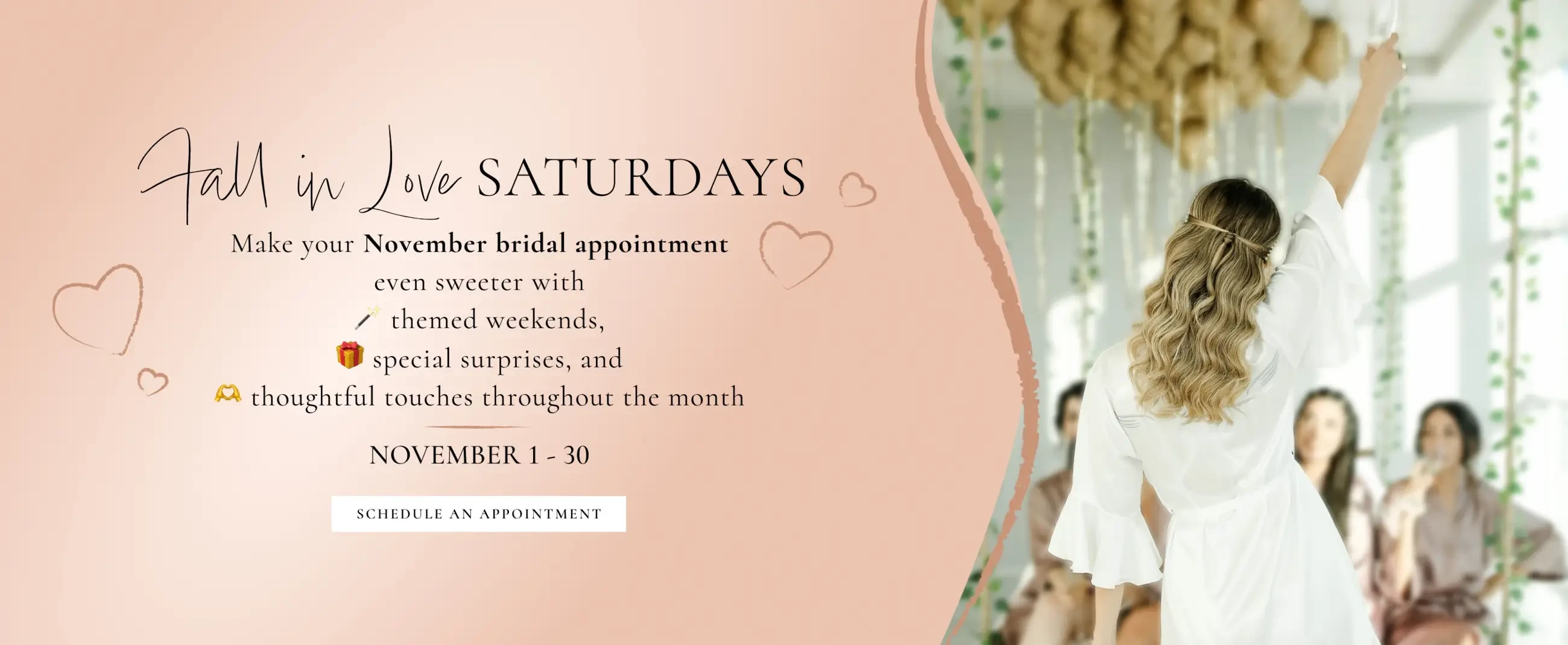 Fall in Love Saturdays Banner