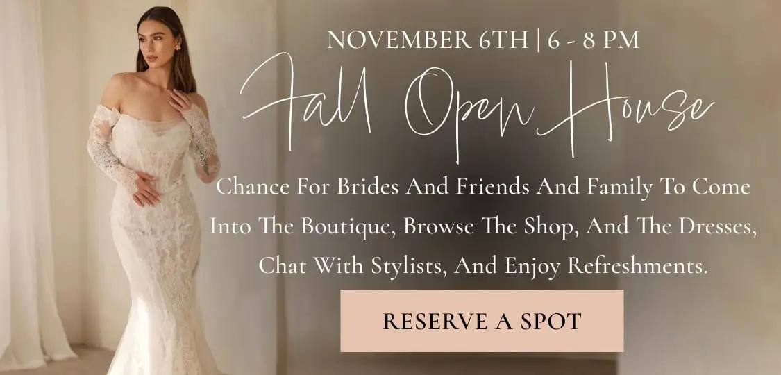 Fall Open House at The Dress Bridal Mobile